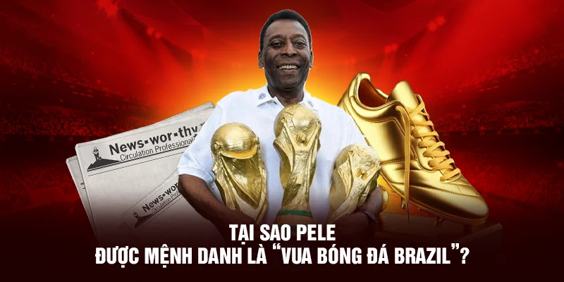 Pele – Vua bóng đá Brazil 2 Trong suốt sự nghiệp thi đấu Pele đã ghi tổng cộng hơn 1.000 bàn thắng